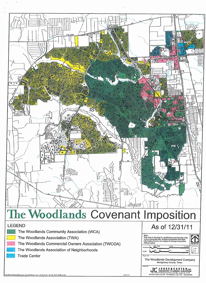 The Role of The Woodlands Restrictive Covenants and Development