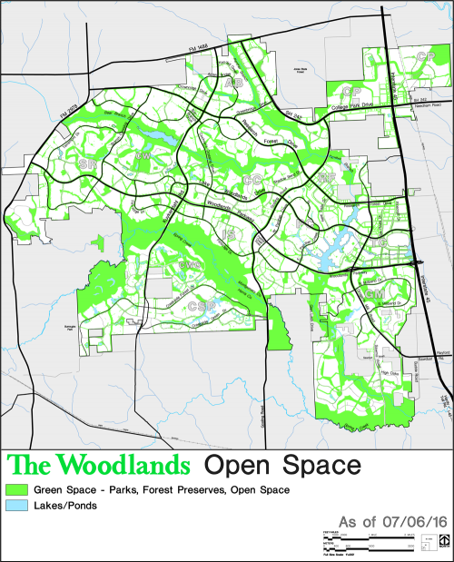 the woodlands township map