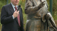 Goerge Mitchell statue
